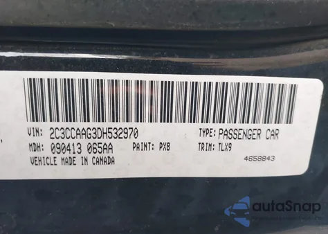 2013 Chrysler 300 Motown from USA, damaged, VIN 2C3CCAAG3DH532970